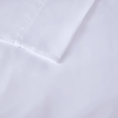 Madison Park 4pc Embroidered Microfiber Sheet Set - Image 4