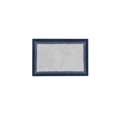 Salem Cotton Tufted Bath Rug Navy - Image 6