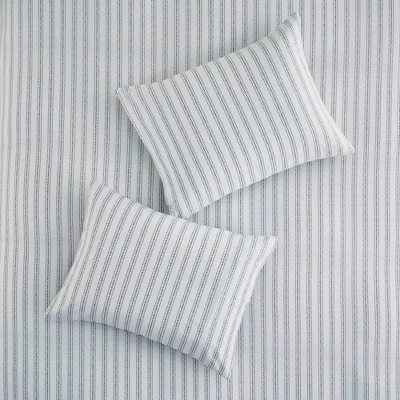 Sorrel Full/Queen 3pc Cotton Printed Reversible Coverlet Set Dark Blue - Image 11