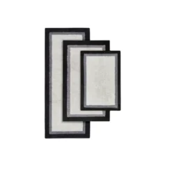 Salem Border Bath Rug