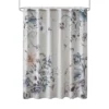 Maddy Printed Cotton Shower Curtain Blue - Madison Park
