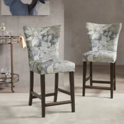 Mcline Counter Height Barstool Gray/Ivory