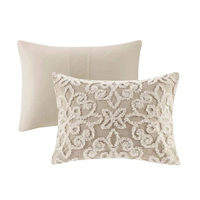 Amber Tufted Cotton Chenille Duvet Cover Set - Image 9