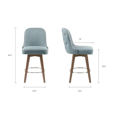 Bryant Counter Height Barstool With Swivel Seat - Madison Park - Image 10