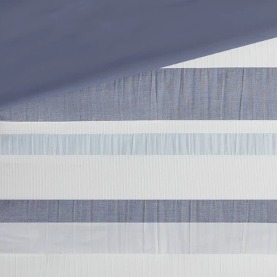 3pc Roman Jacquard Duvet Cover Set - Madison Park - Image 5