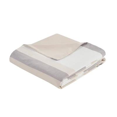 3pc Roman Jacquard Duvet Cover Set - Madison Park - Image 11