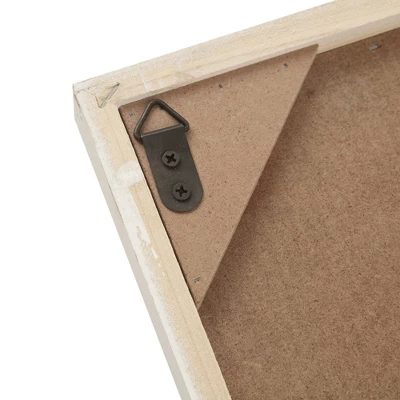 Laurel Branches Carved Wood Wall Decor Panel Gray - Madison Park - Image 4