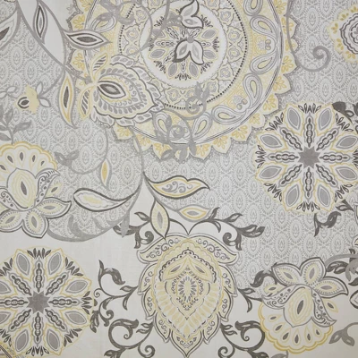 72"x72" Lian Printed Cotton Shower Curtain - Madison Park - Image 3