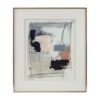 Abstract Reveal Abstract Double Matted Framed Glass Wall Art - Madison Park