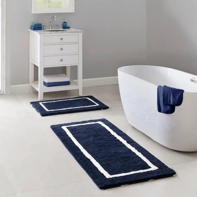 Arlo Reversible Tufted Microfiber Bath Rug - Image 3