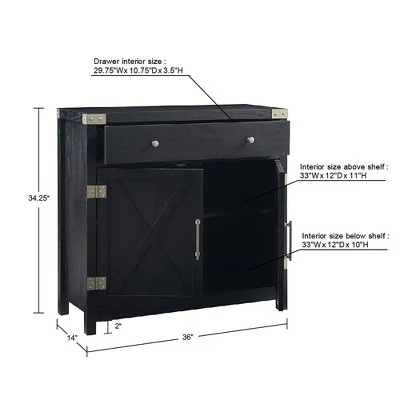 Stanton Accent Chest Black - Madison Park - Image 10