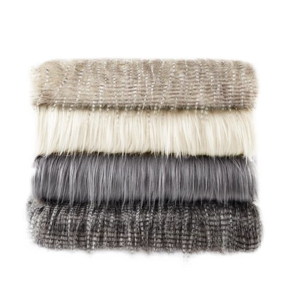 50"x60" Adelaide Faux Fur Throw Blanket - Madison Park